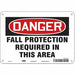 Safety Sign 7 in x 10 in Aluminum