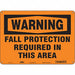 Safety Sign 10 in x 14 in Aluminum