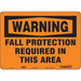 Safety Sign 10 inx14 in Polyethylene