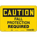 Safety Sign 7 in x 10 in Aluminum