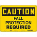 Safety Sign 10 in x 14 in Polyethylene
