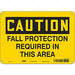 Safety Sign 7 in x 10 in Aluminum