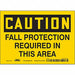 Safety Sign 5 in x 7 in Vinyl