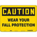 Safety Sign 10 in x 14 in Polyethylene