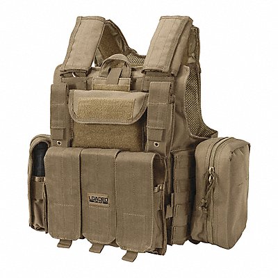 Tactical Vest Nylon Universal Tan