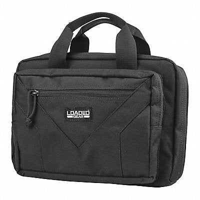 Pistol Case Double Black 12 L