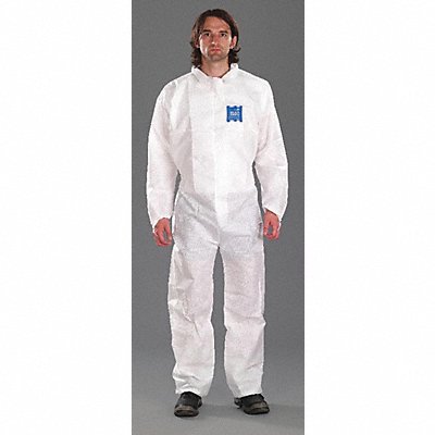 Collared Disposable Coveralls 4XL PK25