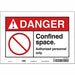 Safety Sign 7 inx10 in Vinyl
