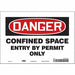 Safety Sign 7 inx10 in Vinyl