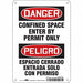 J6917 Safety Sign 10 inx7 in Polyethylene