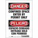 J6917 Safety Sign 10 inx7 in Vinyl