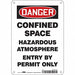 Safety Sign 10 in x 7 in Aluminum