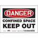 Safety Sign 5 inx7 in Vinyl