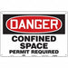 Safety Sign 24 in x 36 in Polyethylene