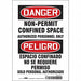 Safety Sign 10 inx7 in Vinyl