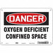 Safety Sign 7 in x 10 in Aluminum