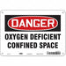 Safety Sign 7 in x 10 in Vinyl