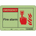 Safety Sign 7 in x 10 in Aluminum