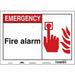 Safety Sign 10 in x 14 in Vinyl