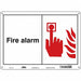 Safety Sign 10 in x 14 in Aluminum