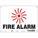 Safety Sign 7 in x 10 in Aluminum
