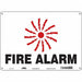 Safety Sign 10 in x 14 in Aluminum
