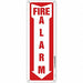 Safety Sign 14 in x 5 in Aluminum
