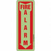 Safety Sign 14 in x 5 in Polyethylene