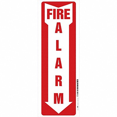 Safety Sign 14 in x 5 in Vinyl