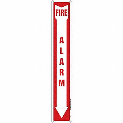 Safety Sign 24 in x 4 in Polyethylene