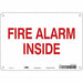 Safety Sign 7 in x 10 in Polyethylene