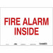Safety Sign 10 in x 14 in Vinyl