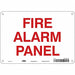 Safety Sign 7 in x 10 in Polyethylene