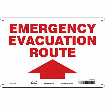 Safety Sign 24 in x 36 in Polyethylene