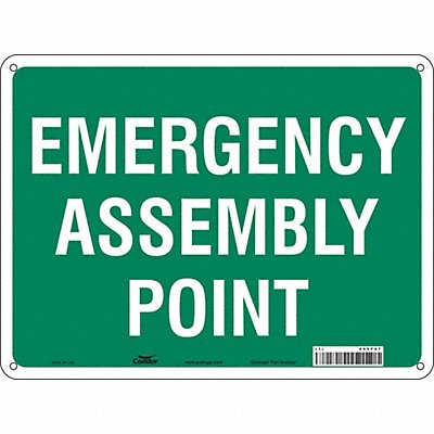 Safety Sign 18 in x 24 in Aluminum
