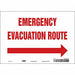 J9665 Safety Sign 7 in x 10 in Vinyl