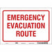 Safety Sign 7 in x 10 in Vinyl