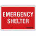 Safety Sign 7 in x 10 in Aluminum