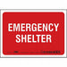 Safety Sign 5 in x 7 in Vinyl