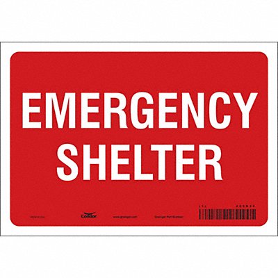Safety Sign 7 in x 10 in Vinyl