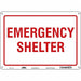 Safety Sign 10 in x 14 in Polyethylene