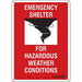 Safety Sign 14 in x 10 in Aluminum