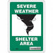 Safety Sign 10 in x 7 in Vinyl