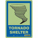 Safety Sign 14 in x 10 in Aluminum