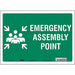 Safety Sign 10 in x 14 in Vinyl