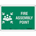 Safety Sign 10 in x 14 in Aluminum