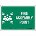 Safety Sign 10 in x 14 in Polyethylene