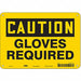 Safety Sign 7 in x 10 in Aluminum