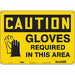 Safety Sign 10 inx14 in Polyethylene
