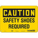 Safety Sign 7 in x 10 in Aluminum